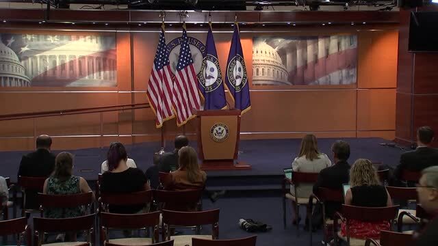 Speaker Nancy Pelosi Holds A Briefing On The Inflation Reduction Act 8/12/22